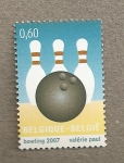 Stamps Belgium -  Juego bolos