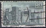 Stamps Spain -  ESPAÑA 1959 1251 Sello Monasterio Ntra. Sra. Guadalupe Vista General usado Espana Spain Espagne Spag