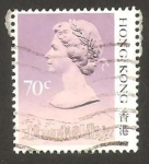 Stamps Hong Kong -  Elizabeth II