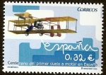 Stamps Spain -  Centenario primer vuelo a motor en España