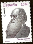 Stamps Spain -  Charles Darwin