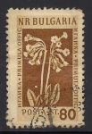 Stamps Bulgaria -  Flores Medicinales: Primula.