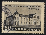 Stamps : Europe : Bulgaria :  Academia de ciencias.