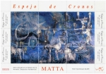 Stamps : America : Chile :  "Espejo de Cronos" pintura de Roberto Matta