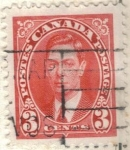 Stamps Canada -  CANADA 1937 Rey Jorge VI 3c