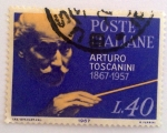 Stamps : Europe : Italy :  Arturo Toscanini