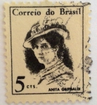 Sellos del Mundo : America : Brasil : Anita Garibaldi