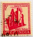 Stamps : Asia : India :  Family Planning