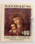 Sellos del Mundo : America : Chile : Navidad 1994