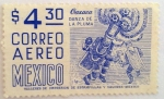 Stamps : America : Mexico :  Oaxaca Danza de la Pluma