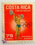 Stamps Costa Rica -  Juegos Olimpicos