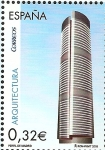 Stamps Spain -  Perfil de Madrid