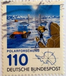 Sellos de Europa - Alemania -  Polarforschung