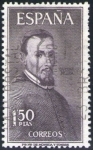 Sellos de Europa - Espaa -  ESPAÑA 1963 1537 Sello Personajes Españoles Cardenal Belluga y Moncada usado Espana Spain Espagne