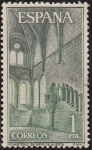 Stamps Spain -  ESPAÑA 1964 1563 Sello Monasterio Sra. Mª de Huerta Cenobio Espana Spain Espagne Spagna Spanje Spani