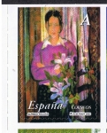 Stamps Spain -  Edifil  4007  La mujer y las flores.  