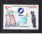 Stamps Spain -  Edifil  4014  Campeonatos del Mundo de Vela Olímpica. ISAF 2003. Cádiz.  