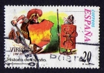 Stamps Spain -  Correspondencia Epistolar Escolar Historia de España