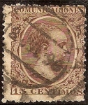 Stamps Spain -  Alfonso XIII