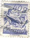 Sellos de Europa - Austria -  AUSTRIA 1925-27 (M462) Freimarken in Schillingwahrung 40g