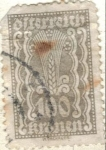 Stamps Austria -  AUSTRIA 1922-24 (M378) Freimarken 100kr