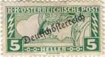 Stamps Europe - Austria -  austria 1919 (M253) Eilmarken Merkurkopf 5h