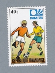 Stamps Rwanda -  WM'74