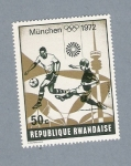 Stamps Rwanda -  München 1972