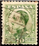 Stamps : Europe : Spain :  Alfonso XIII