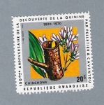 Stamps Rwanda -  150 eme Anniversaire de la Decouverte de la Quinine