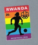 Sellos del Mundo : Africa : Rwanda : Montreal 1976
