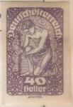 Stamps Austria -  AUSTRIA 1919-20 (m269x) Alegoria 30h