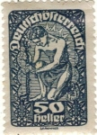 Stamps Austria -  AUSTRIA 1919-20 (m267x) Alegoria 30h 4