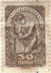 Sellos de Europa - Austria -  AUSTRIA 1919-20 (m267x) Alegoria 30h 3