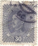 Stamps Europe - Austria -  austria 1917 (M224) Kaiser Karl I 30h