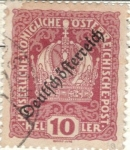 Sellos del Mundo : Europa : Austria : AUSTRIA 1916 (M188)  Corona de Kaiser 10h
