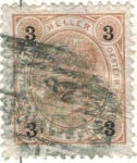 Sellos de Europa - Austria -  AUSTRIA 1890 (M38) Kaiser Franz Joseph 3kr