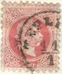 Stamps Europe - Austria -  AUSTRIA 1867 (M37) Kaiser Franz Joseph - tipo I 5kr