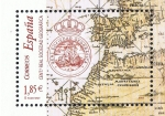Stamps Spain -  Edifil  4021  Cente. de la Real Sociedad Geográfica.  