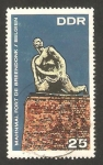 Stamps Germany -  monumento a los prisioneros políticos de fuerte breendon - (Bélgica)