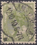 Stamps Netherlands -  Holanda 1898-1924 Scott 062 Sello Reina Wihelmina usado Netherland