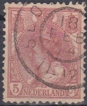 Sellos del Mundo : Europa : Holanda : Holanda 1898-1924 Scott 065 Sellos Reina Wihelmina usado Netherland