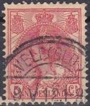 Stamps Netherlands -  Holanda 1898-1924 Scott 065 Sellos Reina Wihelmina usado Netherland