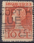 Stamps Netherlands -  Holanda 1898-1924 Scott 127 Sello Reina Wilhelmina usado 10c Netherland 
