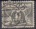 Stamps Netherlands -  Holanda 1924-26 Scott 167 Sello Gull Gaviota 1 1/2 usado Netherland 