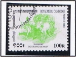 Stamps Cambodia -  Transpor