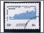 Stamps : Asia : Cambodia :  Chalet d´etat kep