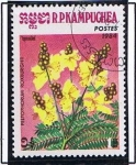 Stamps : Asia : Cambodia :  Peltophorun Roxburhll