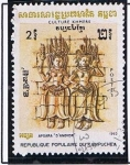 Sellos de Asia - Camboya -  Apsara d´Angkor