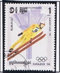 Stamps Cambodia -  Salto